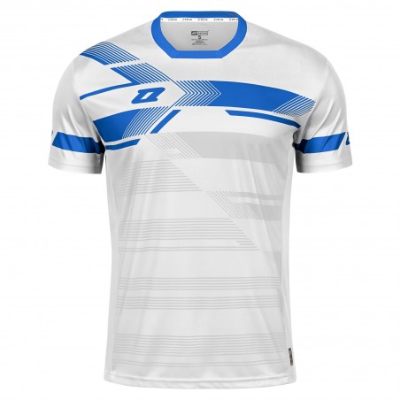Koszulka meczowa ZINA LA LIGA Junior - Biały/niebieski