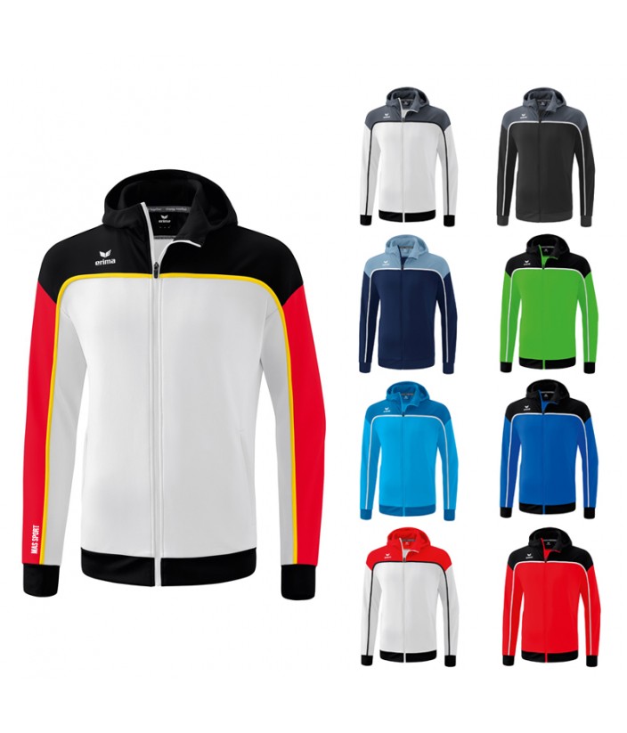 Bluza z kapturem CHANGE by erima FULL ZIP Junior