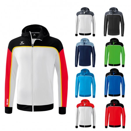 Bluza z kapturem CHANGE by erima FULL ZIP Junior