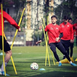 10x Tyczka treningowa i slalomowa 170 cm tyczki