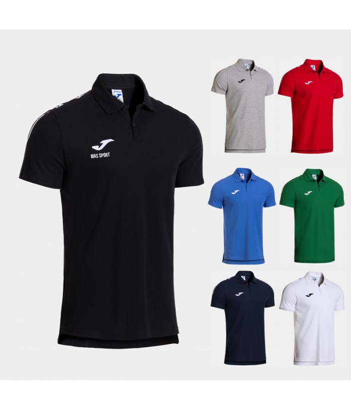 Koszulka polo bawełniana JOMA OLIMPIADA (104358.)