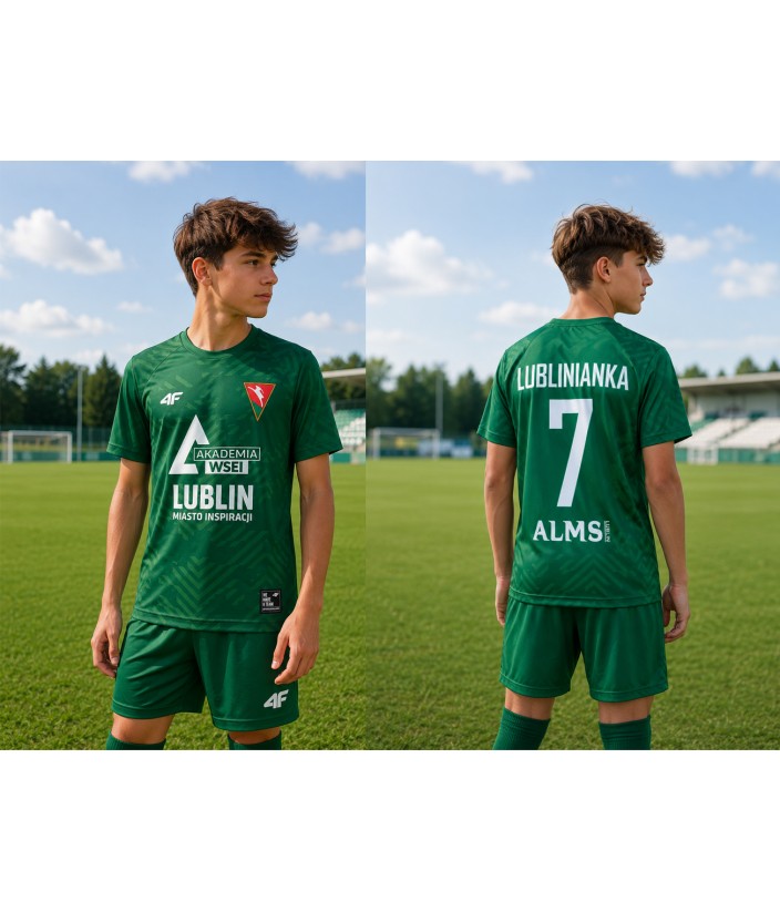 Koszulka meczowa 4F Senior Zielona - KS LUBLINIANKA