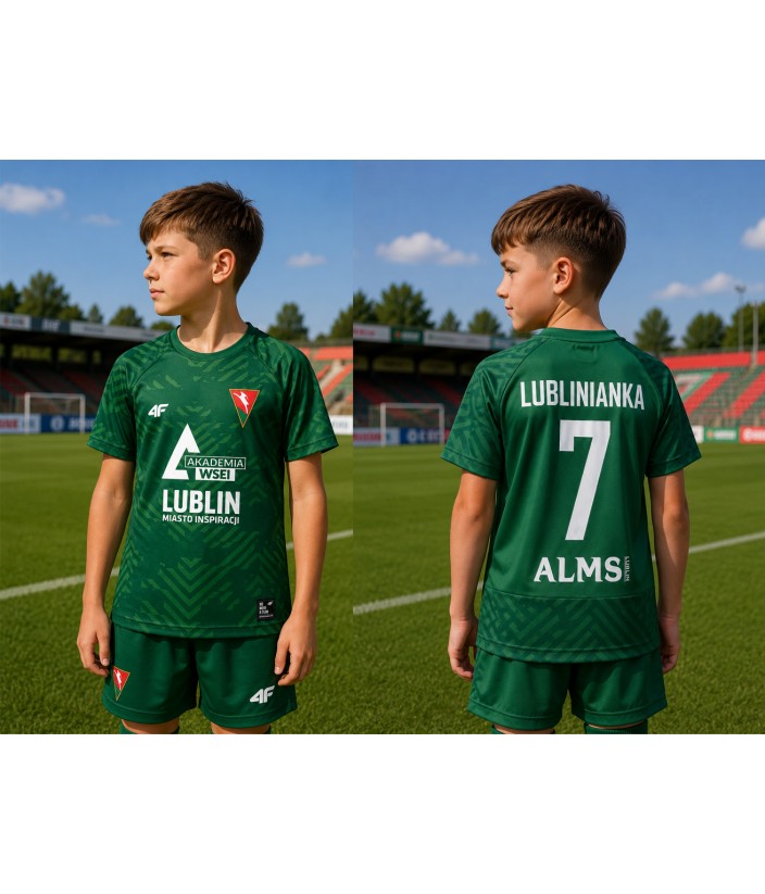 Koszulka meczowa 4F Junior Zielona - KS LUBLINIANKA