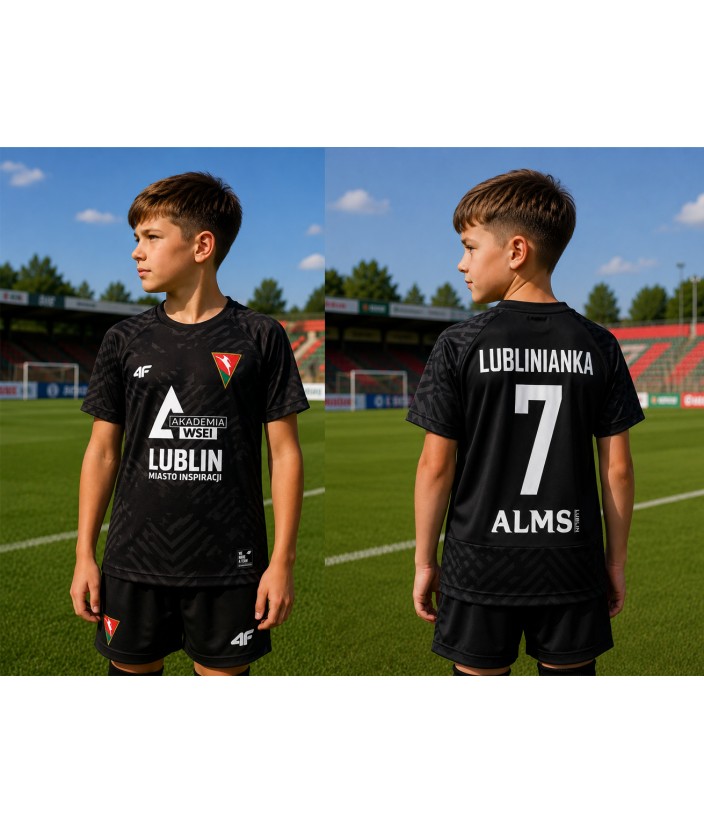 Koszulka meczowa 4F Junior Czarna GK - KS LUBLINIANKA