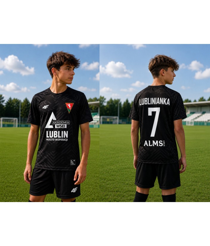 Koszulka meczowa 4F Senior Czarna GK - KS LUBLINIANKA