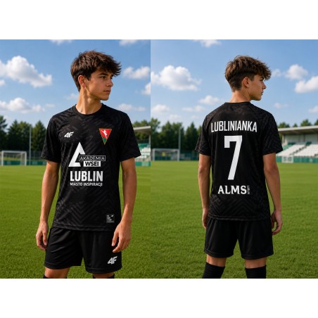 Koszulka meczowa 4F Senior Czarna GK - KS LUBLINIANKA