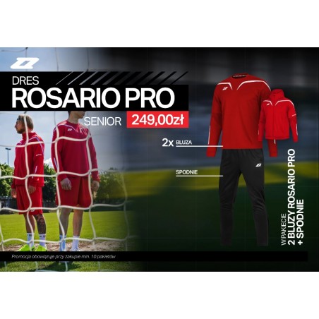Komplet treningowy ZINA ROSARIO PRO Senior (bluza + spodnie + bluza wyjazdowa)