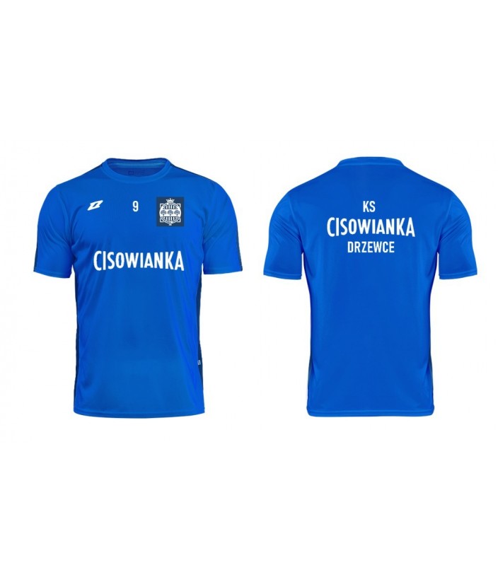 Koszulka treningowa ZINA ILUVIO Junior (herb + sponsor + numer + napis)