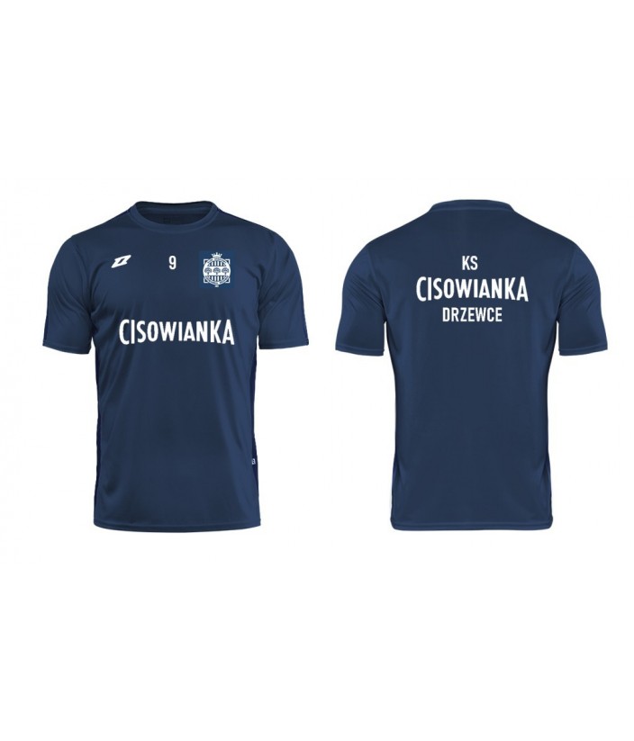 Koszulka treningowa ZINA ILUVIO Junior (herb + sponsor + numer + napis)