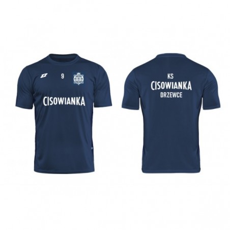 Koszulka treningowa ZINA ILUVIO Junior (herb + sponsor + numer + napis)