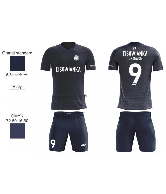 Komplet ZINA TIGRA KS DRZEWCE granatowy