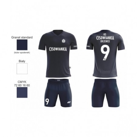 Komplet ZINA TIGRA KS DRZEWCE granatowy